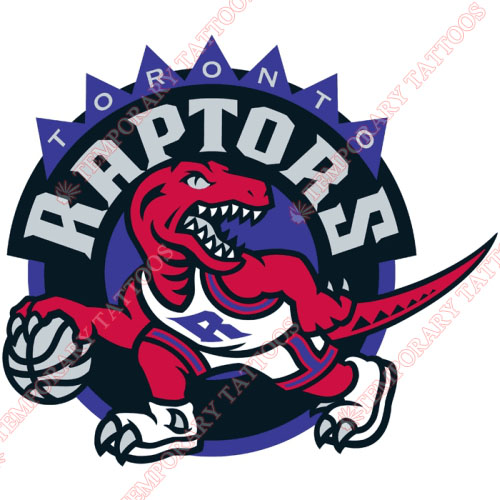 Toronto Raptors Customize Temporary Tattoos Stickers NO.1201